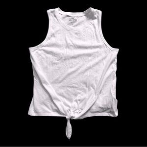 Women’s Hollister Classic White Cotton tank top size M